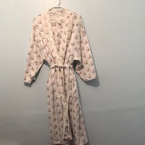 Aria Cotton Matching Robe And Gown